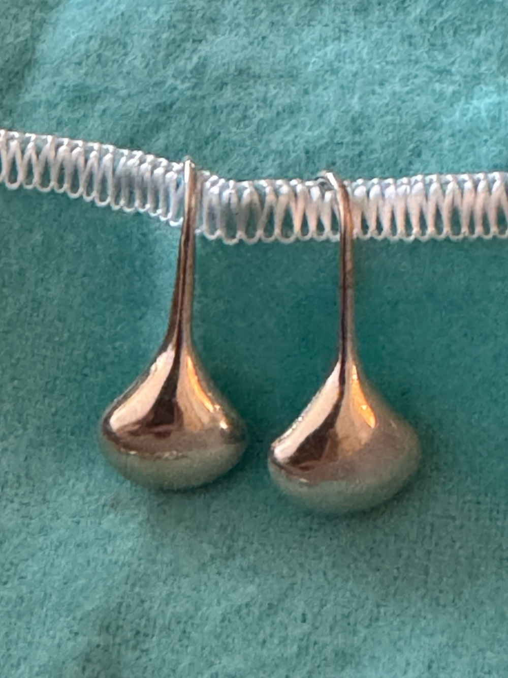 Zina Sterling Silver Teardrop Drop Earrings